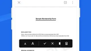 WPS PDF Fill & Sign screenshot