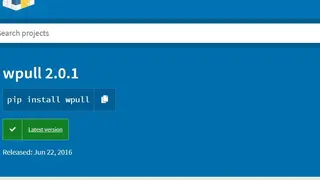 Wpull screenshot