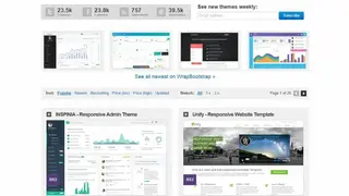 WrapBootstrap screenshot
