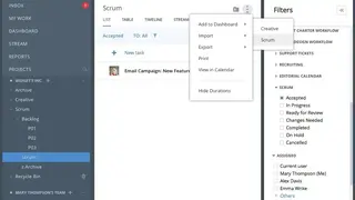 Wrike Scrum Boards screenshot