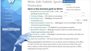 Write app screenshot