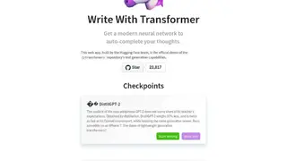 Write with artificial intelligence screenshot