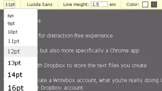 Writebox screenshot