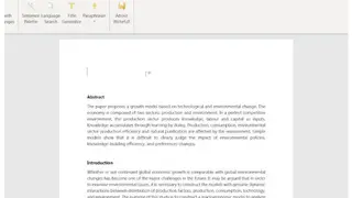 Writefull screenshot