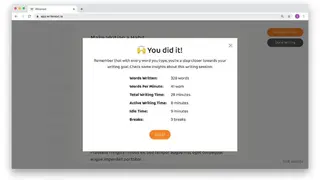 WriteNext screenshot