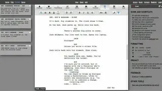WriterDuet screenshot