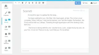 WriterStat screenshot