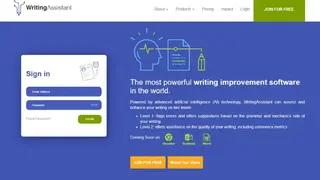 Writing Assistant screenshot