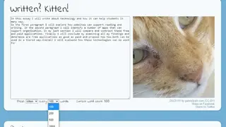 Written? Kitten! screenshot