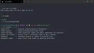 Wsl-terminal screenshot