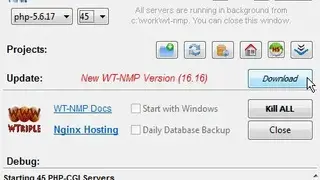 WTServer screenshot