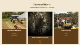 WWOOF screenshot