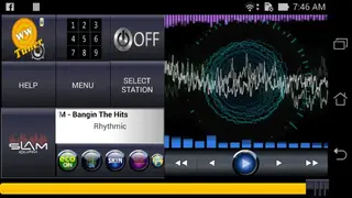 WWTuner radio player screenshot