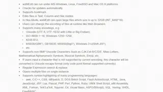 wxMEdit screenshot