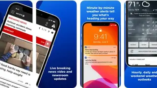 WYFF News 4 and weather screenshot