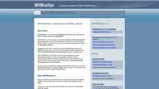 WYMeditor screenshot