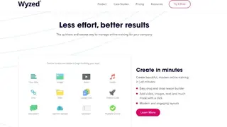 Wyzed LMS screenshot