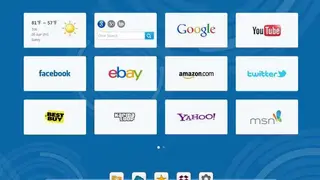 X New Tab Page screenshot