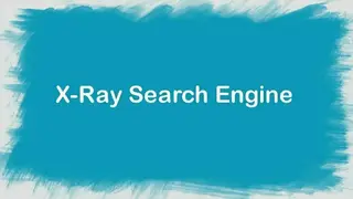 X-Ray Search Engine screenshot