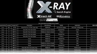 X-Ray Search Engine screenshot