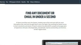 X1 Search screenshot