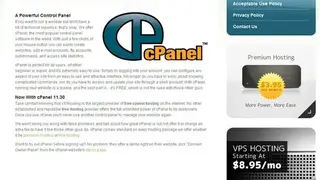 x10Hosting screenshot
