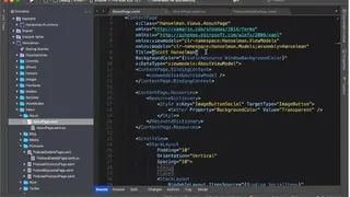Xamarin Studio screenshot