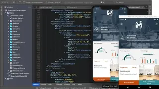 Xamarin Studio screenshot