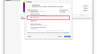 Xamarin Testflight screenshot