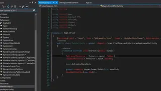 Xamarin.Android screenshot