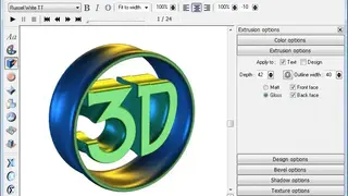 Xara 3D Maker screenshot