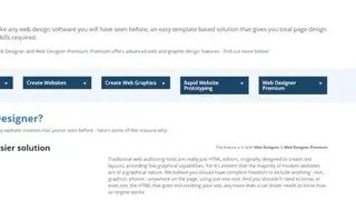 Xara Web Designer screenshot