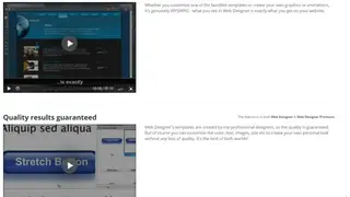 Xara Web Designer screenshot