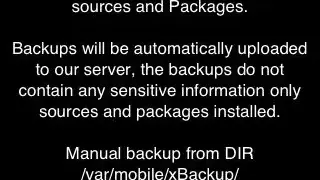 xBackup screenshot