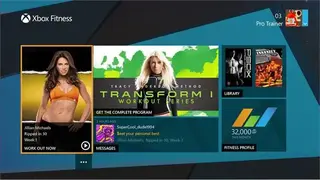 Xbox Fitness screenshot