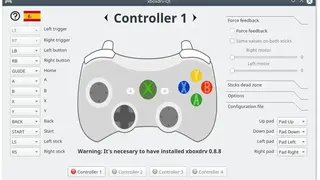 Xboxdrv screenshot