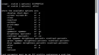 Xcalib screenshot