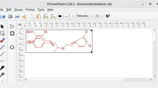 XDrawChem screenshot
