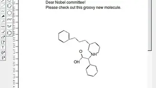 XDrawChem screenshot