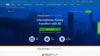 XE Money Transfer screenshot