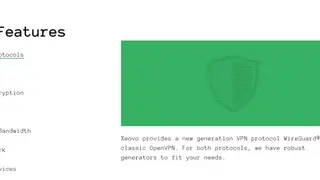 Xeovo VPN screenshot