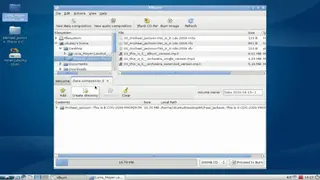 Xfburn screenshot