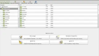 Xfburn screenshot