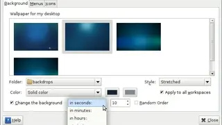 Xfdesktop screenshot