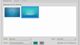 Xfdesktop screenshot