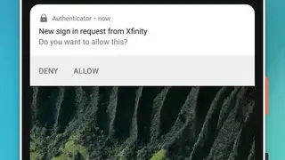 Xfinity Authenticator screenshot