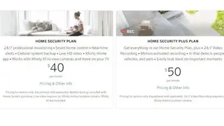 Xfinity Home Security screenshot
