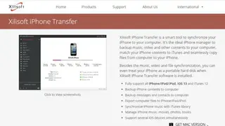 Xilisoft iPhone Transfer screenshot