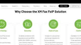 XM Fax screenshot