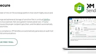 XM SendSecure screenshot